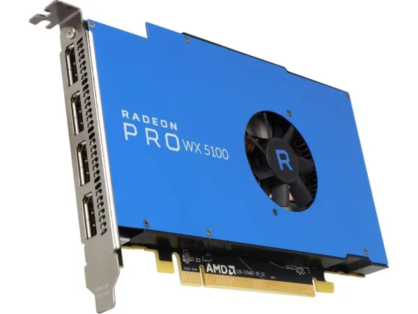 Scheda Grafica AMD Radeon Pro WX 5100 8GB GDDR5 PCIe – Workstation Usata – 4x DisplayPort – CAD/SolidWorks